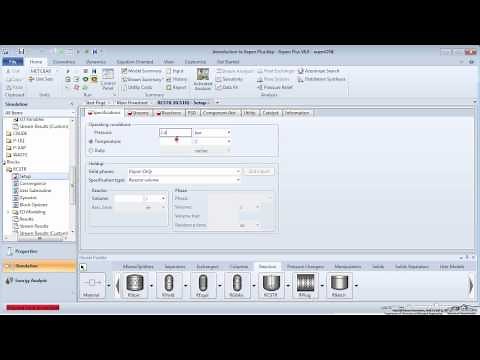 Aspen Plus - Reactors: Chlorobenzene Plant