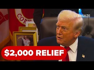 President Trump on $2,000 tariff rebate checks for Americans
