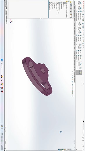 SolidWorks Simple Practice Model | CAD Design Exercise #shorts