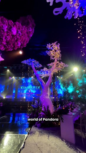 Avatar Theme Party Inspired by Pandora - Mystical Forest Decorations
