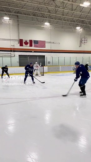 Improve Your Hockey Skills with One Touch Passing Warm Up Drill