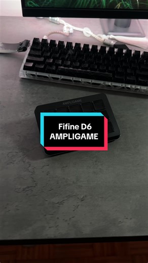 Loving the Fifine D6 AMPLIGAME, Thank you @fifinelexi #fifine #fifinemicrophone #setup #gamingsetup #fyp