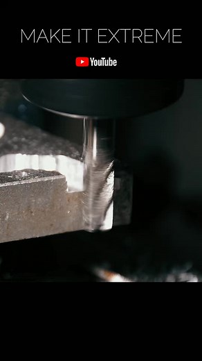 Satisfying milling machine #makeitextreme #makeitextremeshorts #millingmachine | Make it Extreme