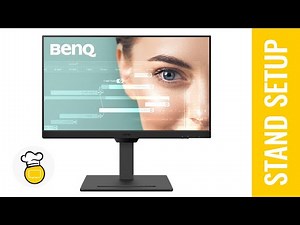 BenQ GW2490T Computer Monitor Stand Setup