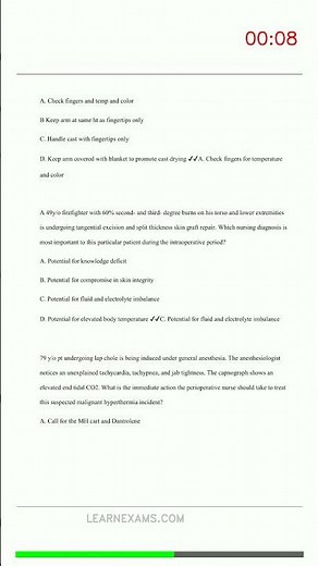 CNOR Practice Quiz with Solutions1807 Latest