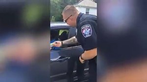 You know that sinking feeling you get when you get pulled over? Thanks to two Virginia police officers, things went a little differently during this Friday afternoon traffic stop... Read more: http://via.wtkr.com/B5sQG | WTKR News 3