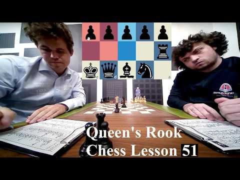 How to ROOK LIFT on MOVE 2 (Queen's Rook Opening Chess Lesson 51)