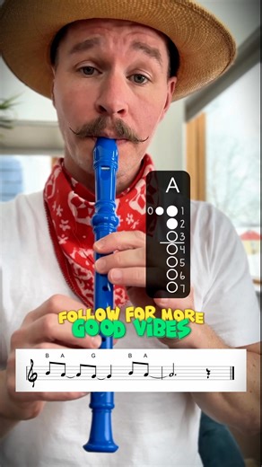 Recorder Song The Lion Sleeps Tonight #recorder #tutorial | Kasey's Music Method