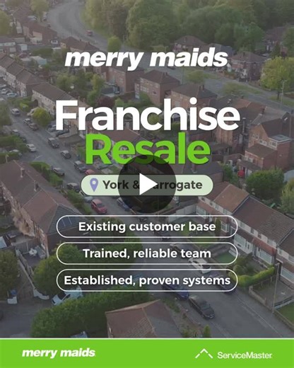 Merry Maids York Harrogate Franchise Resale | ServiceMaster (UK) Limited