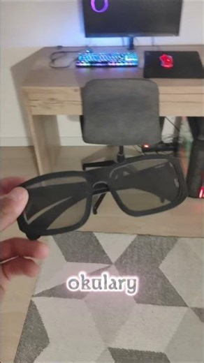 Clip-On Polarized Passive 3D Glasses #cinematic #3d #glasses #viral #dc #shorts #shopping #china