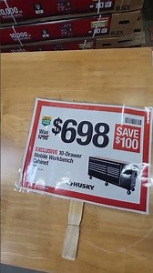 Husky 10 Drawer Workbench