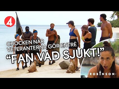 Chockvändningen: Gamla deltagare kommer tillbaka som lag Öst - Robinson 2022 (TV4)