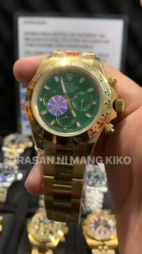 7.9K views · 16 reactions | Green dial working chrono | Orasan Ni Mang Kiko | Facebook