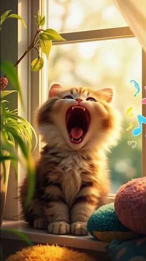 Funny Cat Meowing Loudly | Cute Cat Noises & Sound Effects