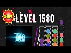 Ball Sort Puzzle Level 1580