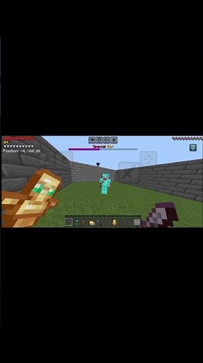 THE ULTIMATE Bot PVP Practice Map for MCPE! (No Lag) ⚔️ #pvpminecraft