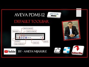 AVEVA PDMS Default toolbar