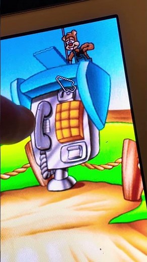 Putt putt enter the race, fixing the phone booth ￼