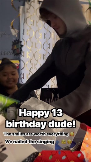 2.9K views · 37 reactions | The look of 13! 朗 Happy Birthday to my amazing step-son. We hope all your wishes come true. We love you more than words can ever say!  #Happy13th #BirthdayCelebration #ProudParents #son #birthday #newchapter #love #family | Tkeyah Crosby | Facebook