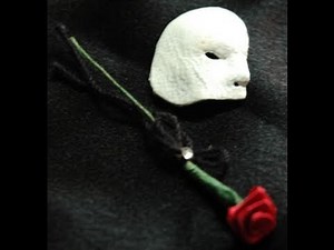 How to Make Phantom of the Opera Mask for Miniature Dollhouse