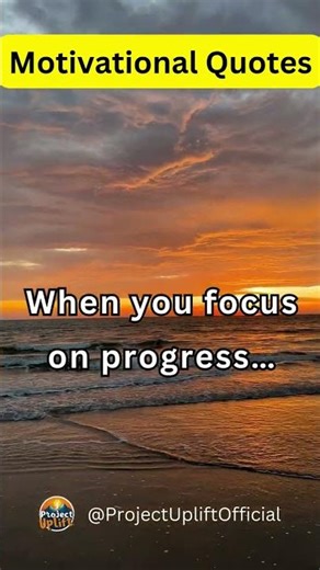 Focus on PROGRESS! 🚀 Unlock Easier Success! ✨ #Motivation #SuccessTips #Mindset