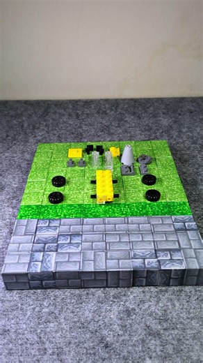 Speed Building a Tiny LEGO Cement Mixer 🚛 #shorts