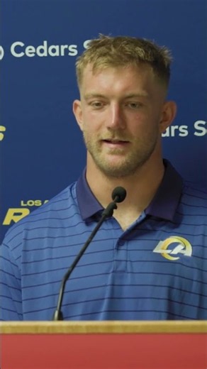 A dream come true for Dean Connors 👏 #rams #shorts