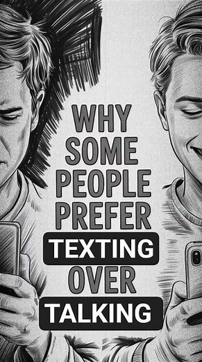 The Psychology Behind Why People Prefer Texting Over Talking