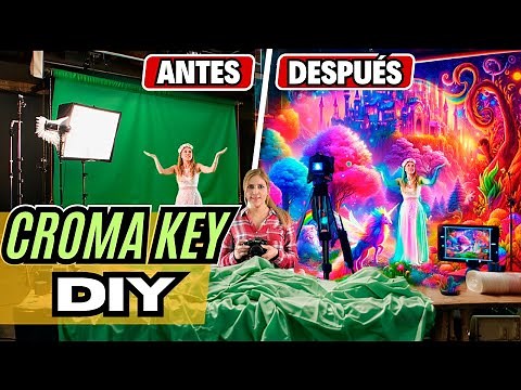 El método más fácil para hacer CHROMA KEY en tu habitación