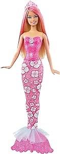 Barbie Color Magic Blonde Mermaid Doll, Pink