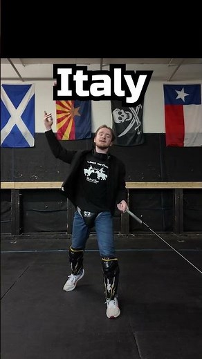 Each Country's Special Sword Move! #sword #MEME #shorts