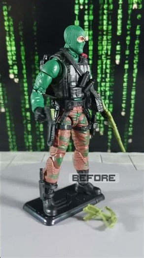 Beach Head Unboxing & Repaint #shorts #gijoeretrocardback #actionfigureposing