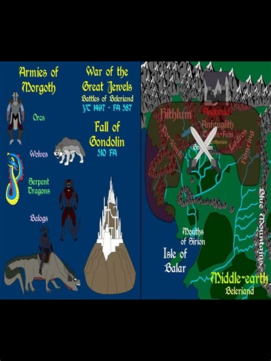 Invasion of Gondolin | War of Great Jewels | LOTR Shorts