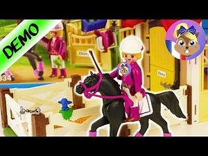 Ecurie Playmobil Country | Construction d'un box pour chevaux | Un box avec pré pour commencer