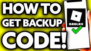 How To Get Backup Code for 2 Step Verification Roblox (EASY Tutorial!)