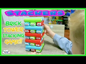 STACKERS Brick Tower Stacking Game Review For Kids