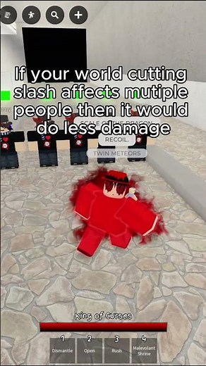 How to do world cutting slash in JJS