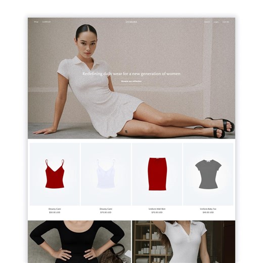 Sophisticated Shopify Theme | Luxury Shopify Template | Exclusive | Fashion | Designer | Modern | High-end | Aesthetic - Etsy