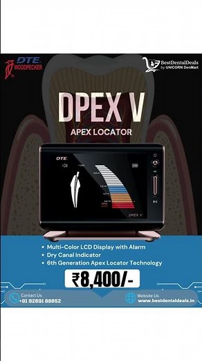 Woodpecker DTE DPEX-V 6th generation Apex Locator