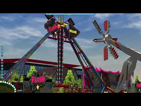 My little KIRMES on RCT 3 (RollerCoaster Tycoon 3) PART 43 - Kirmes in der Stadt TEIL 23