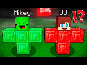 JJ and Mikey Became RUBY and EMERALD Golems in Minecraft Maizen Challenge - Compilation !