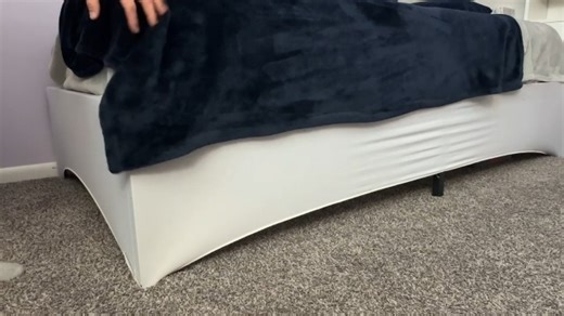 Watch Twin Box Spring Cover Review Clean Alternative to a Bed Skirt on Amazon Live