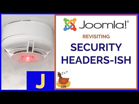 Revisiting Security Headers for Joomla - 👀 WMW 239