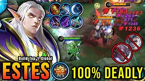 Estes with Marksman Build 100% Deadly!! - MLBB #gameplayproplayer #estes #MLBB | Gameplay Proplayer Live