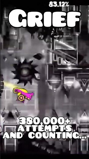 How many attempts did Geometry Dash's Hardest Legendary Top 1's Take to Verify??