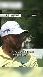 Amazing 205 Yards Hole-in-One by Chris Kirk