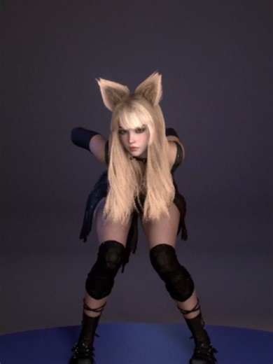 Funny 3D Animation with Cosplay and Dancing