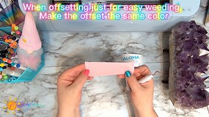 Having issues weeding? Here is a tip for weeding, especially when doing large pieces or fine fonts. I prefer to almost always use this when weeding words. Happy crafting everyone!! | Melody Lane Inspired