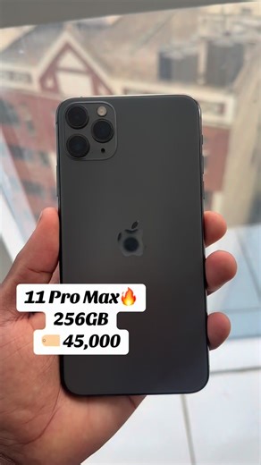 Mobiplanet on Instagram: "IPHONE 11 PRO MAX 🔥 💾 256GB 💰 45,000 🔋 Battery: 84% EX-US ✅ | Trade-ins Accepted #TrustedSellerKe #KenyaSmartphones #TechPlugKE #NairobiPhones #iPhonesForSaleKE"