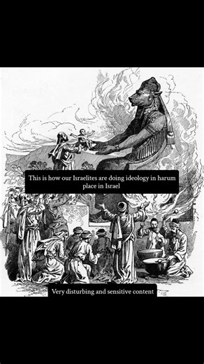 way to eternal life on Instagram: "In the Old Testament, the Israelite practice of sacrificing babies to a statue refers to a ritualistic child sacrifice, often to a pagan deity named Molech (sometimes Moloch or Molek). The Bible describes this act as "passing children through the fire" in the Valley of Hinnom, where children were burned alive to appease this deity, typically to secure prosperity or favors. God was profoundly angry about this practice because it represented the ultimate betrayal